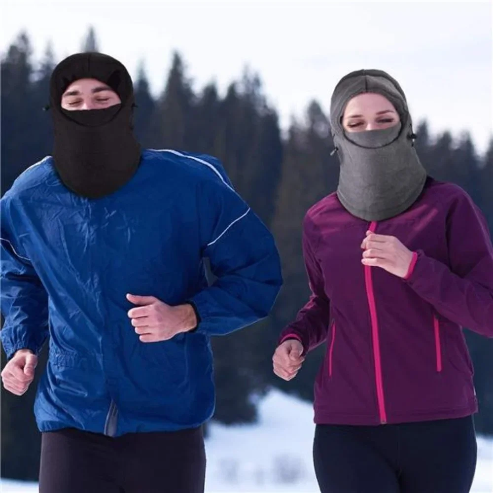 3 Pieces Thicken Winter Hood Headwear Windproof Ski Face Coverings Unisex